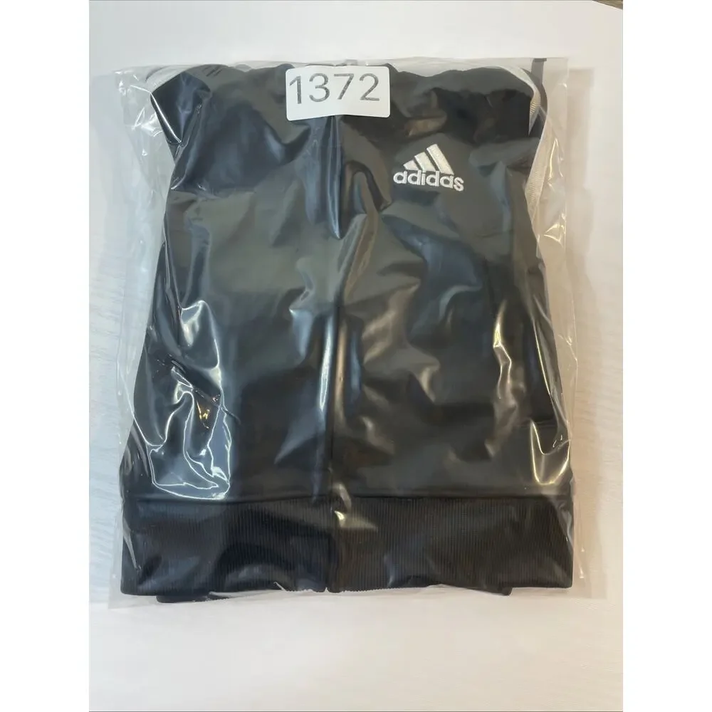 Adidas Infant 2-Piece Tracksuit Set Black White 3M Baby Boys Girls Full Zip